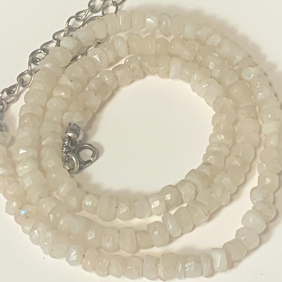 Lot of 6 Smoky Grey & Dusty Purple Mix & Match Glass, Stone, Shell Necklaces - Picture 9 of 15